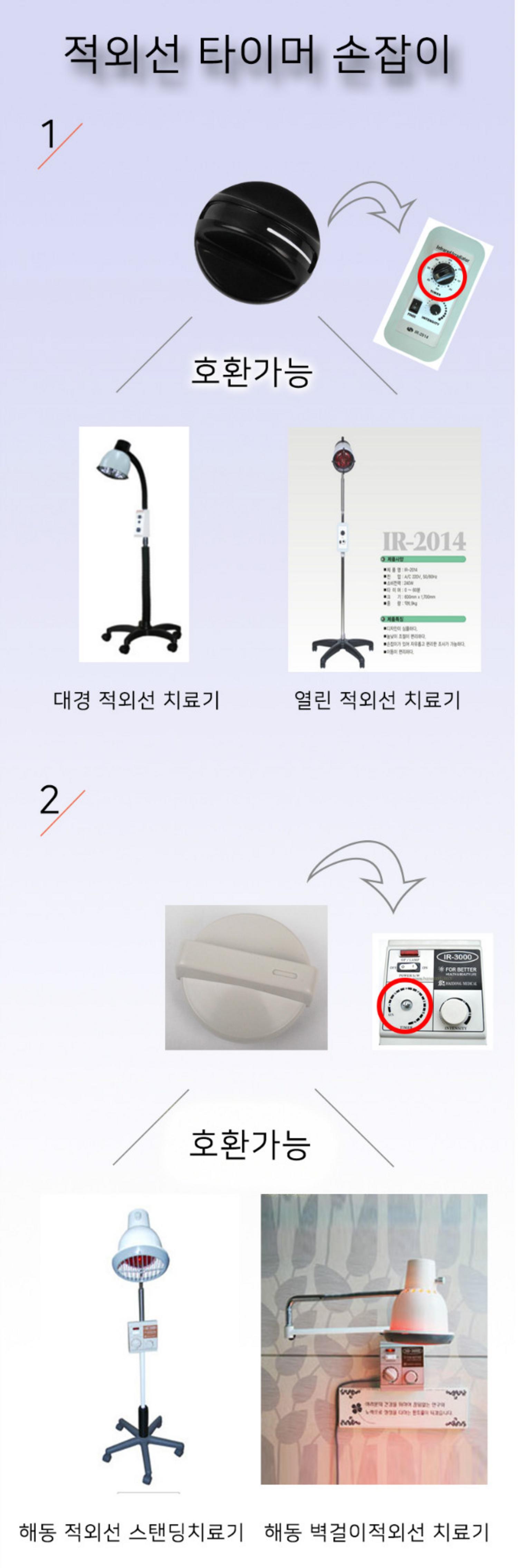 적외선타이머손잡이