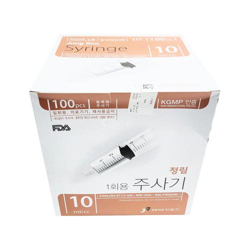 [정림]1회용주사기 (10ml 무침)